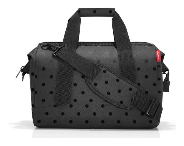 Obrázek z Reisenthel Allrounder M Glossy dots black 18 L 