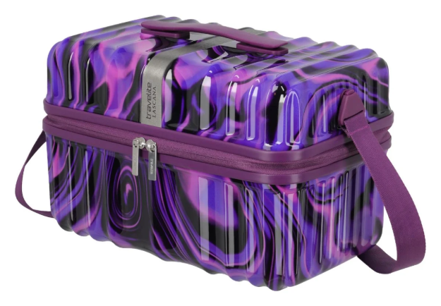 Obrázek z Travelite Lascana Edition Beautycase Purple Swirl 18 L 