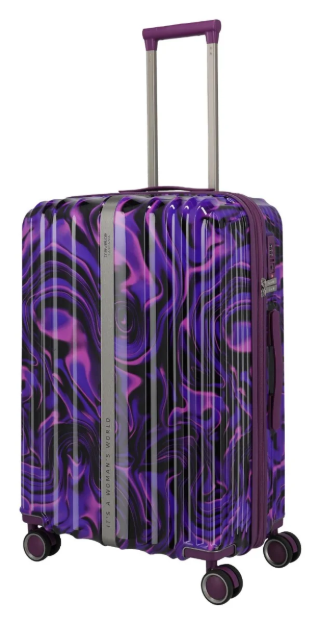 Obrázek z Travelite Lascana Edition M Purple Swirl 63/69 L 