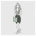 Obrázek z Enrico Benetti Janice 66767 Mint 