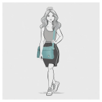 Obrázek z Enrico Benetti Suzie 66845 Mint 