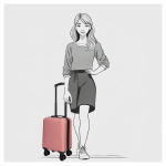 Obrázek z Enrico Benetti Louisville 39040-40 Oldpink 25 L 