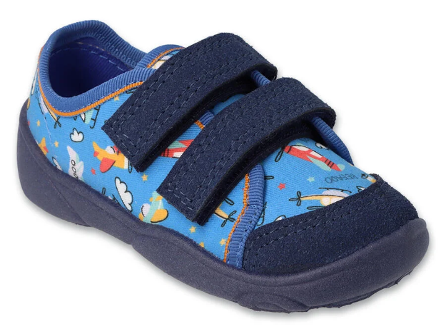 Obrázek z BEFADO 907P164 chlapecké tenisky 2 SZ letadla 