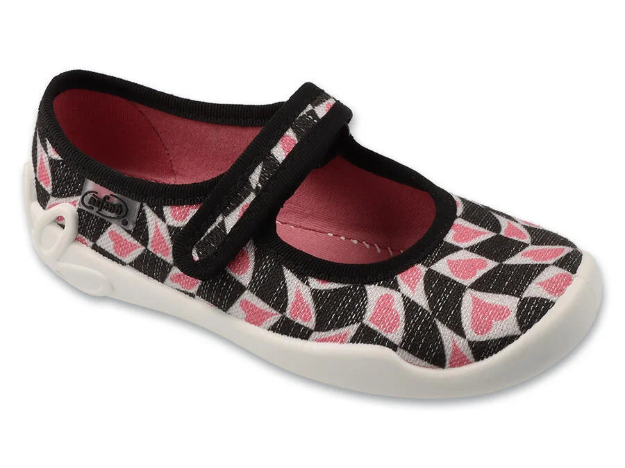 Obrázek z BEFADO 114Y563 balerínky BLANCA srdíčka 