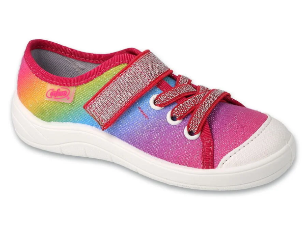 Obrázek z BEFADO 351X011 351Y011 dívčí tenisky 1SZ duhová 