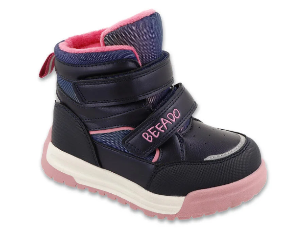 Obrázek z BEFADO 169X040 zimní FROST modro růžové 