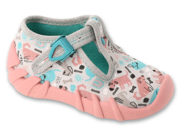 Obrázek z BEFADO 110P504 dívčí bačkorky pejsci 