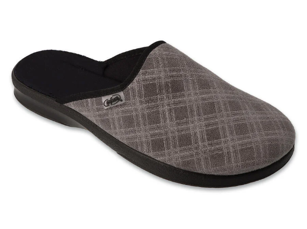 Obrázek z BEFADO 548M051 pánské pantofle LEON ZŠ šedé 