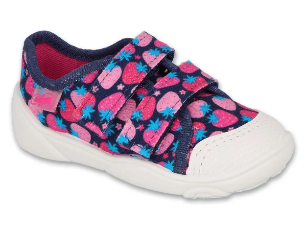 Obrázek z BEFADO 907P153 dívčí tenisky 2SZ modré jahody 