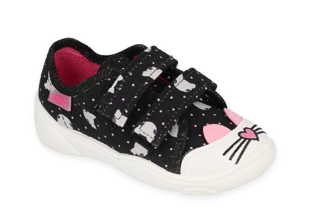 Obrázek z BEFADO 907P151 dívčí tenisky 2SZ kočky 