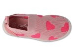 Obrázek z BEFADO 102X018 dívčí obuv HONEY růžová srdíčka 