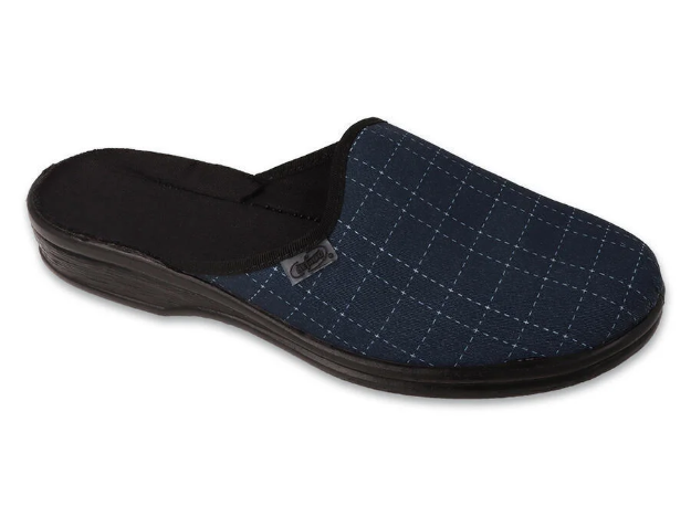 Obrázek z BEFADO 089M423 PARYS ZŠ pánské pantofle modré 