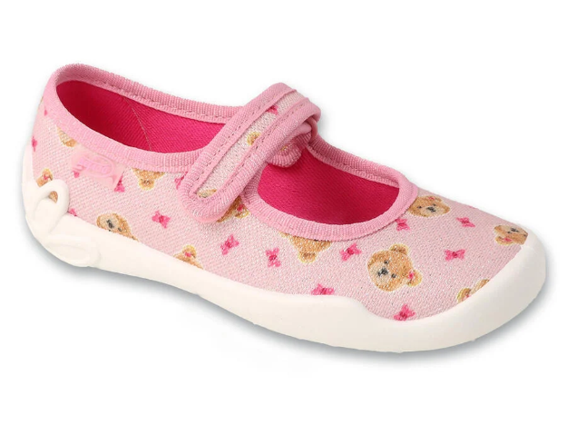 Obrázek z BEFADO 114X551 dívčí balerínky růžové méďové 