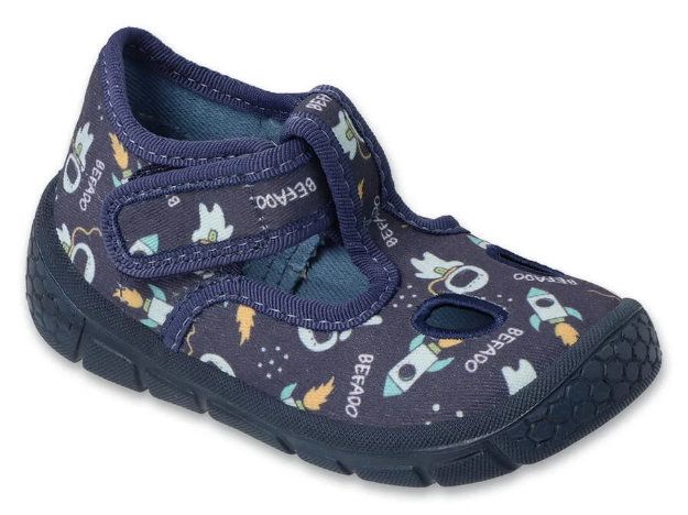 Obrázek z BEFADO 630P018 chlapecké bačkorky vesmír 