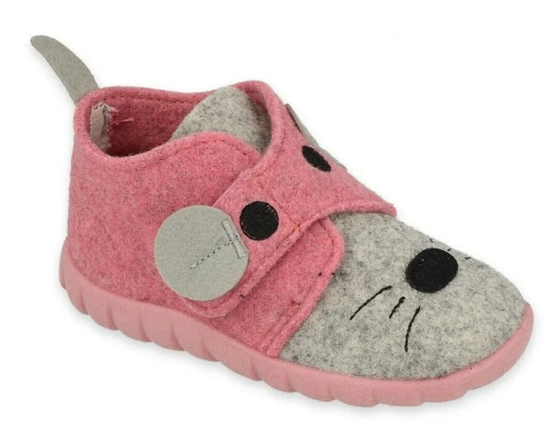 Obrázek z BEFADO 526P104 dívčí bačkorky SZ zvířátko 