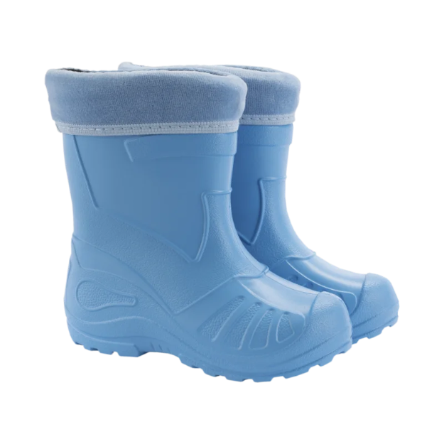 Obrázek z BEFADO 162P133 zateplené holínky světle modré KOLMAX 050 modrý 