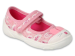 Obrázek z BEFADO 209P040 dívčí balerínky růžové ouška 