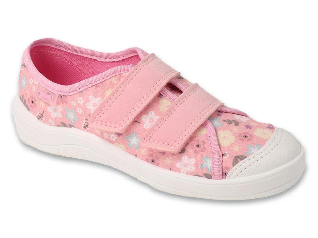 Obrázek z BEFADO 772Y010 dívčí tenisky 2 SZ TIM kytky 