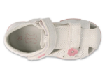Obrázek z BEFADO 170P105 dívčí sandálky FLOWER stříbrné 