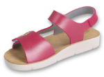 Obrázek z BEFADO 068Y009 dívčí sandálky CLIP srdíčko 