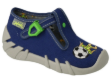 Obrázek BEFADO 110P445 chlapecké bačkorky modré míč