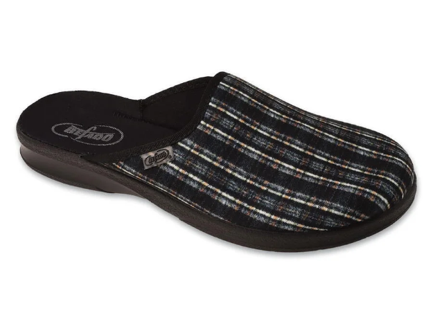 Obrázek z BEFADO 548M045 pánské pantofle LEON ZŠ černé 