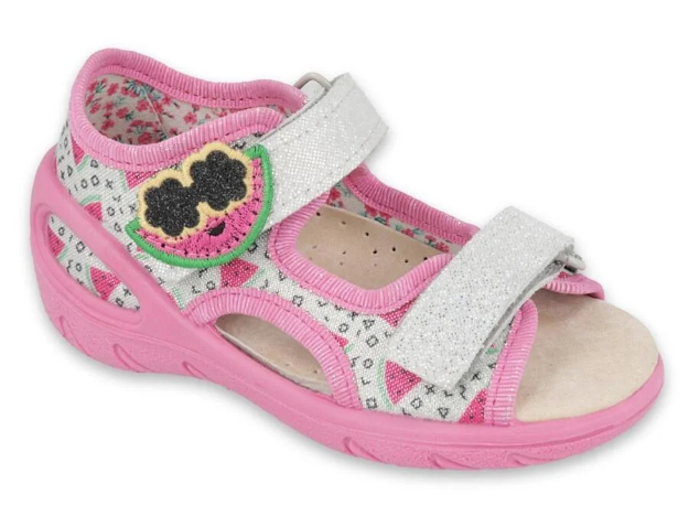 Obrázek z BEFADO 065P148 SUNNY dívčí sandálky meloun 