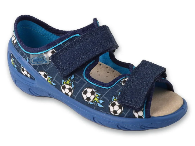 Obrázek z BEFADO 063X020 SUNNY chlapecké sandálky modré 