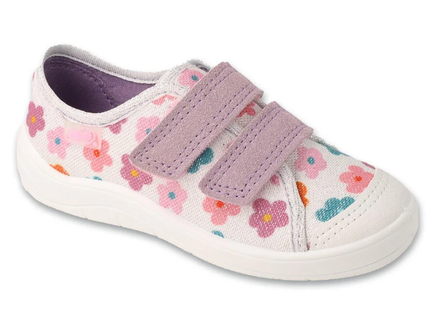 Obrázek z BEFADO 772X017 dívčí tenisky 2 SZ kytičky 