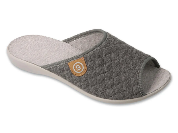 Obrázek z BEFADO 255D009 HOME GO pantofle VIKI šedé 