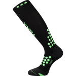 Obrázek z VOXX Podkolenky kompresní sportovní MARATHON s ionty stříbra ČERNÉ 