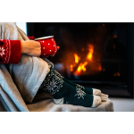 Obrázek z VOXX Ponožky silné zimní ALTA z merino vlny a alpaky VZOR G 