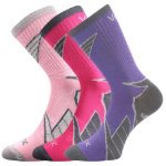 Obrázek z VOXX Ponožky dětské JOSKIK s ionty stříbra (3 páry) 