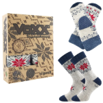 Obrázek z VOXX Sada zimních ponožek a pletených palčáků ALTA SET z merino vlny a alpaky REŽNÉ 