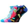 Obrázek BOMA Ponožky unisex nízké PIKI 64 letní MIX A (3 páry)