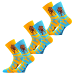 Obrázek z BOMA Ponožky pánské LICHOŽROUTI P s obrázkem REZKA (3 páry) 