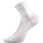 Obrázek z LONKA Ponožky dámské medicine FIONA s nestahujícím lemem BÍLÉ (3 páry) 