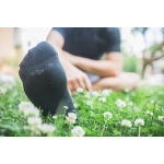 Obrázek z VOXX Ponožky slabé z merino RADIK s ionty stříbra TMAVĚ ŠEDÉ 