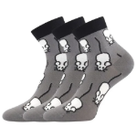 Obrázek z LONKA Ponožky vtipné DORWIN s obrázky MYŠEK (3 páry) 