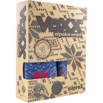 Obrázek z VOXX Sada zimních ponožek a pletených palčáků ALTA SET z merino vlny a alpaky MODRÉ 