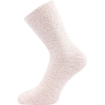 Obrázek z BOMA Ponožky dámské žinylkové SVĚTLANA 2pack SVĚTLE RŮŽOVÉ 