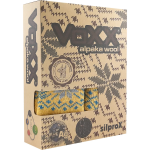 Obrázek z VOXX Sada zimních ponožek a pletených palčáků ALTA SET z merino vlny a alpaky TMAVĚ ŽLUTÉ 