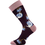 Obrázek z LONKA Ponožky v kelímku s motivem čaje TEA vzor 3 