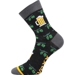 Obrázek z VOXX Ponožky pánské letní PIVOXX vtipné s obrázky PIVA mix 3 (3 páry) 