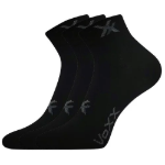 Obrázek z VOXX Ponožky bavlněné sportovní QUENDA černé (3 páry) 