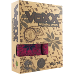 Obrázek z VOXX Sada zimních ponožek a pletených palčáků ALTA SET z merino vlny a alpaky MAGENTA 