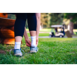 Obrázek z VOXX Ponožky krátké sportovní z merino TWARIX SHORT s ionty stříbra BÍLÉ 