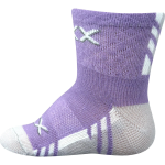 Obrázek z VOXX Ponožky kojenecké slabé PIUSINEK s bavlnou DÍVČÍ (3 páry) 