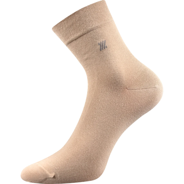 Obrázek z LONKA Ponožky pánské společenské DION béžové (3 páry) 