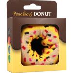 Obrázek z BOMA Ponožky vtipné DONUT v krabičce ŽLUTÉ 
